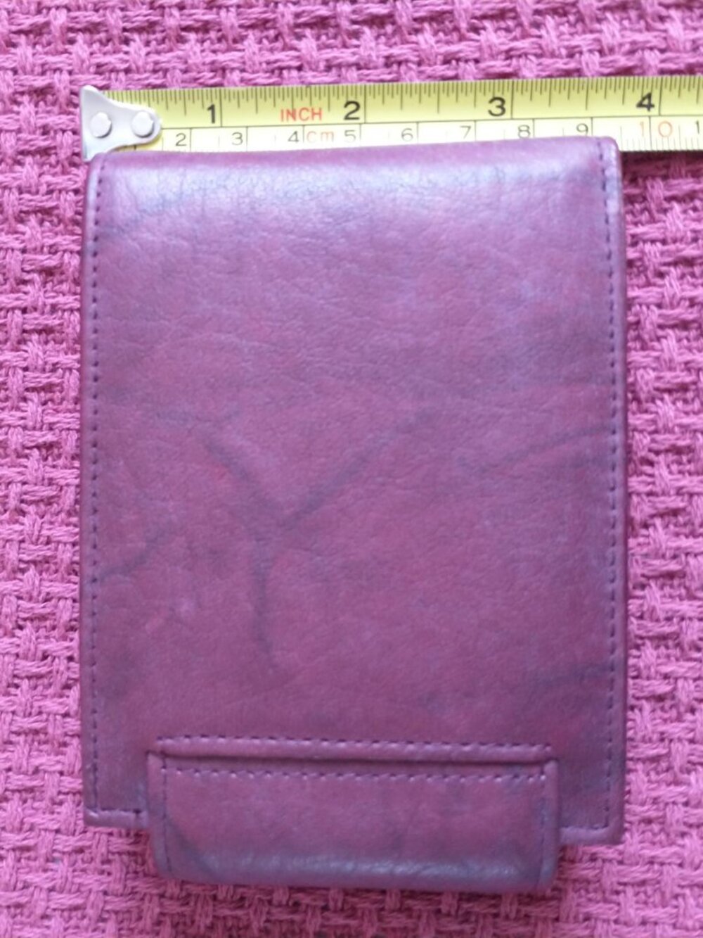 Buxton Women's Vintage Heiress Billfold Burgundy Leather Wallet NWT in Box - Picture 5 of 13